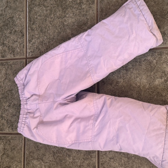 Lands end Kids Slim Squall Waterproof Insulated Iron Knee Snow Pants - Picture 4 of 6